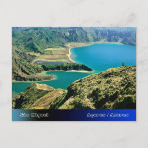 Carte Postale Lagoa do Fogo, Açores