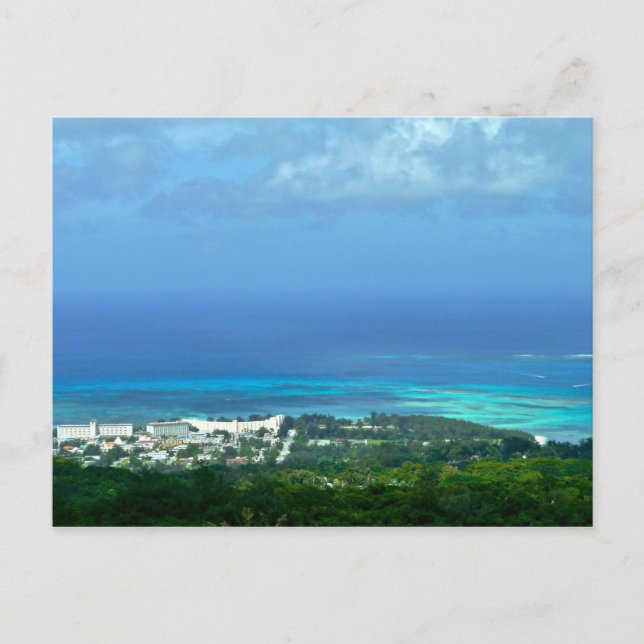 Carte Postale Lagon de Saipan (Devant)