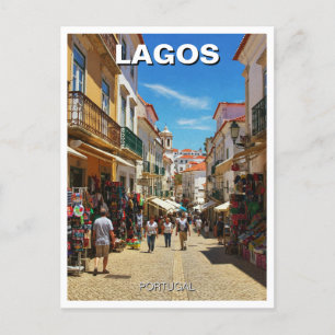 Carte Postale Lagos Portugal Travel