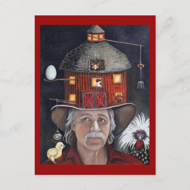 Carte Postale L'agriculteur (Devant)