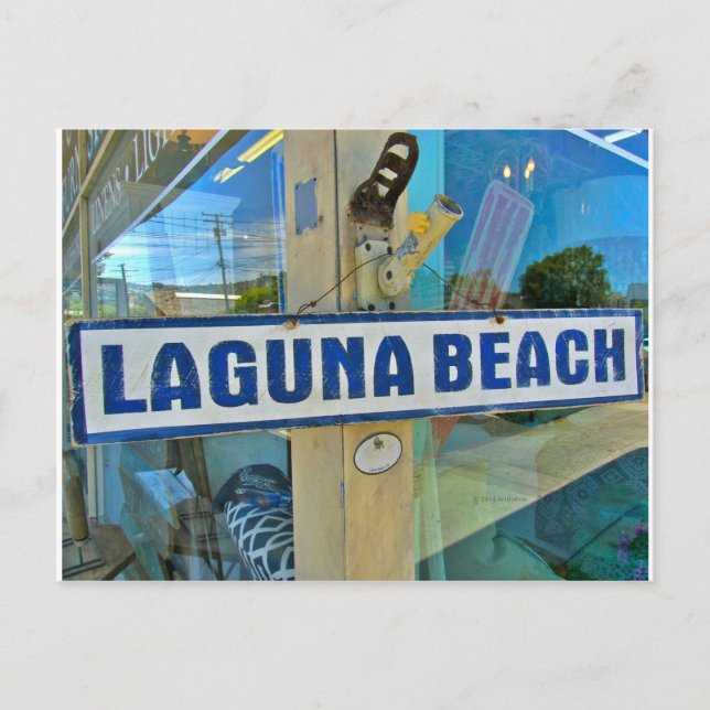 Carte postale Laguna Beach (Devant)