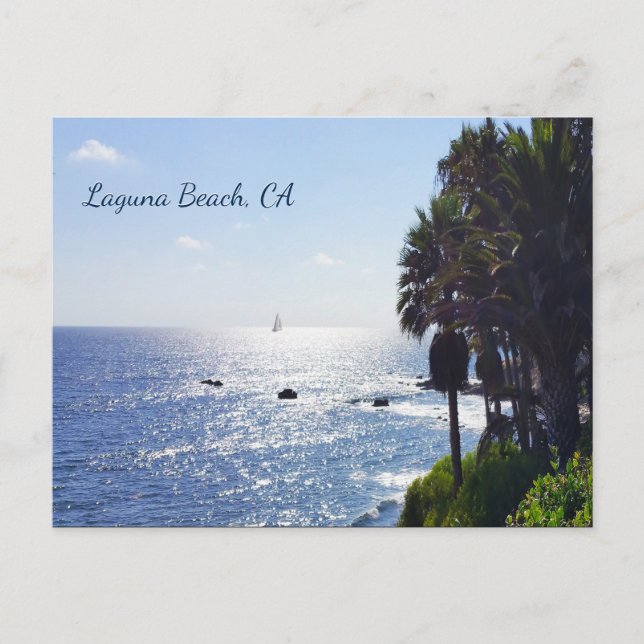 Carte Postale Laguna Beach, CA (Devant)