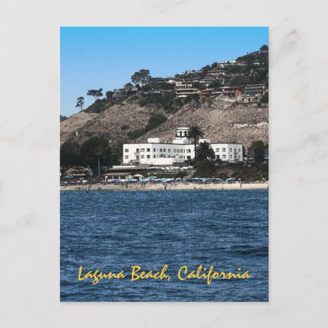 Carte Postale Laguna Beach, Californie (Devant)