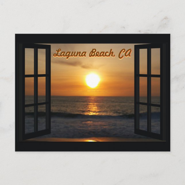 Carte Postale Laguna Beach, Californie (Devant)