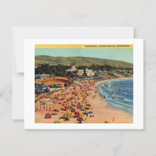 Carte Postale Laguna Beach, Californie, 1940 View