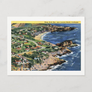 Carte Postale Laguna Beach, Californie, Three Arch Bay Vintage