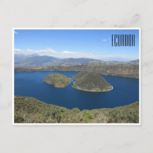 Carte Postale laguna cuicocha