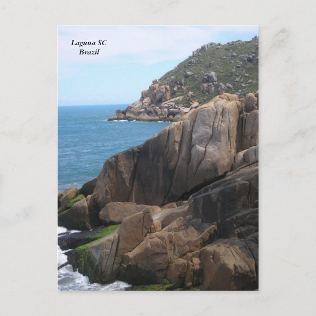 Carte Postale Laguna - SC - Brésil (Devant)