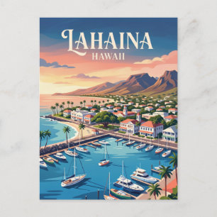 Carte Postale Lahaina États-Unis
