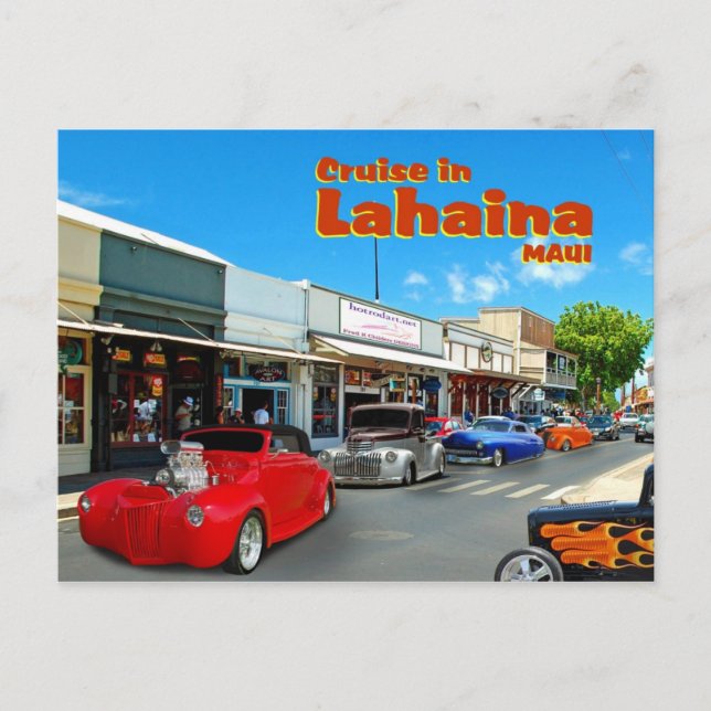 Carte Postale Lahaina Maui (Devant)