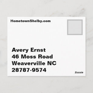 Carte Postale L'aide est en route ! Avery
