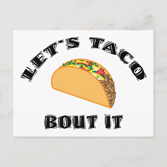 Carte Postale Laissez-nous accès de taco il (Devant)