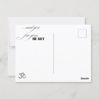 Carte Postale Laissons tomber la colère - Citation de Bouddha Mi