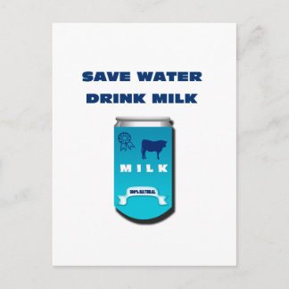 Carte Postale lait