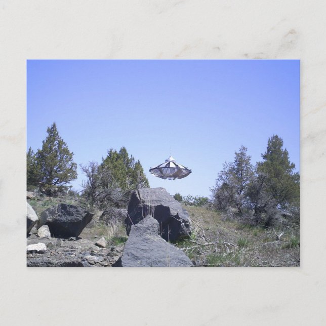 Carte Postale Laiterie, UFO de l'Orégon (Devant)