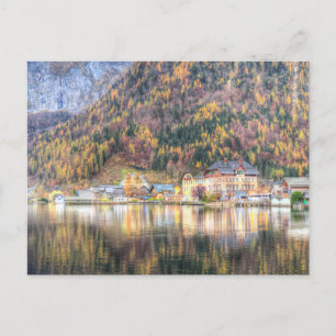 Carte Postale Lake Hallstatt Village