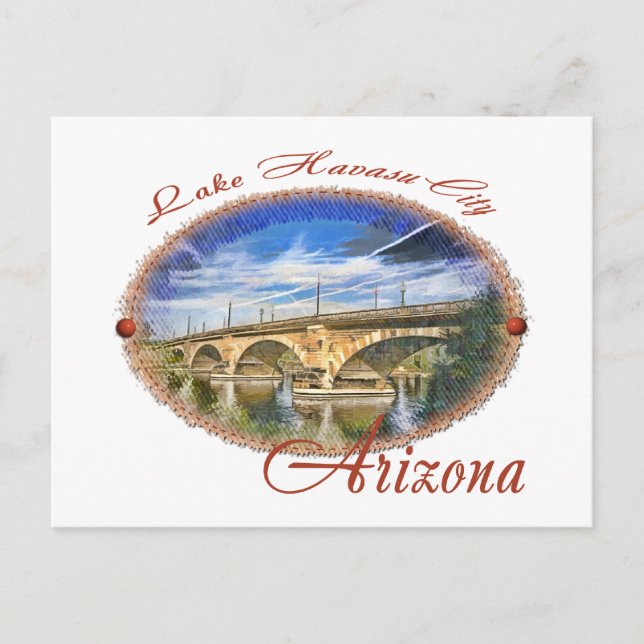 Carte Postale Lake Havasu City, Arizona (Devant)