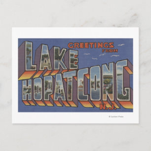 Carte Postale Lake Hopatcong, New Jersey - Grandes SCÈNES