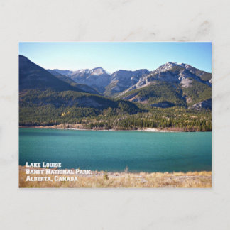 Carte Postale Lake Louise, Parc national Banff Canada