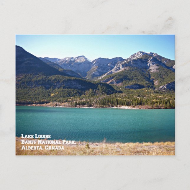 Carte Postale Lake Louise, Parc national Banff Canada (Devant)