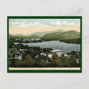 Carte Postale Lake Placid, Adirondacks, NY 1917 Vintage