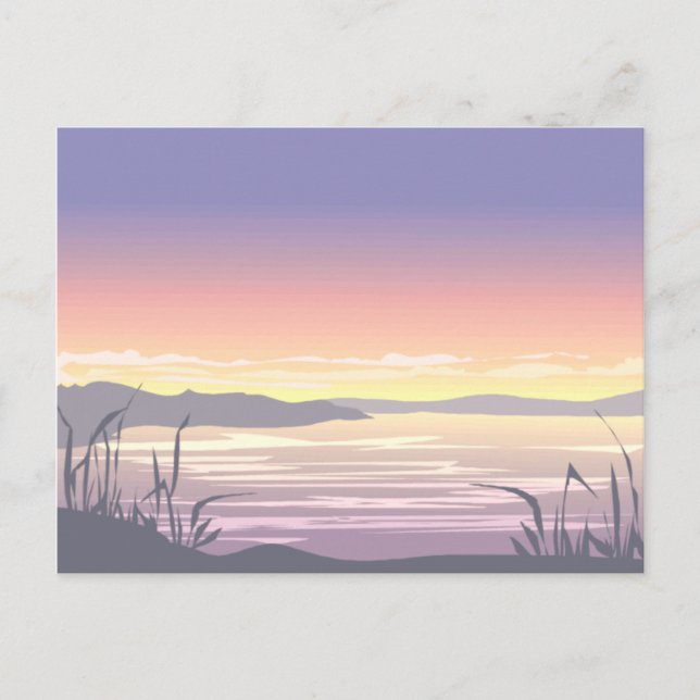 Carte postale Lake View (Devant)