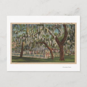 Carte Postale Lake Wales, FL - Vue extérieure du tableau de bord