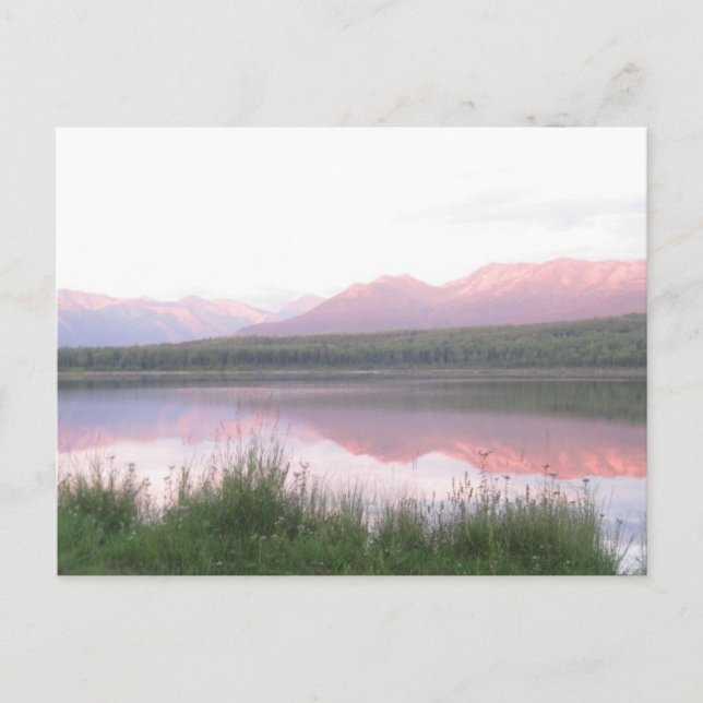 Carte Postale Lake Water Mountains Park Alaska (Devant)