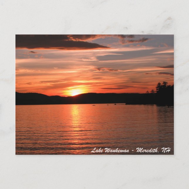 Carte postale Lake_Waukewan (Devant)