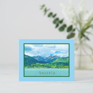 Carte Postale LAKES AND MOUNTAINS: BEAUTIFUL AUSTRIA Postcard