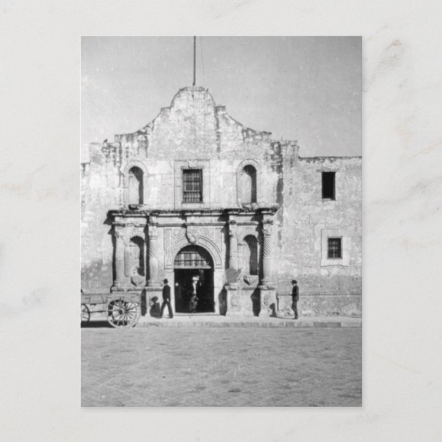 Carte Postale L'Alamo à San Antonio, TX 1 (Devant)