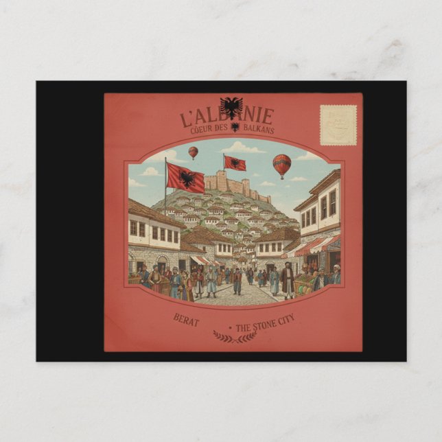 Carte postale ( L'Albanie ) Postcard (Front)