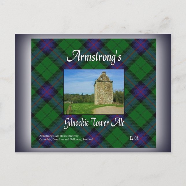 Carte Postale L'Ale Gilnockie Tower d'Armstrong (Devant)