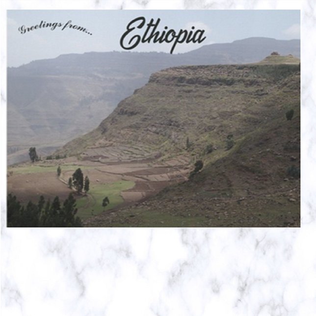 Carte Postale Lalibela Ethiopie (Créateur téléchargé)