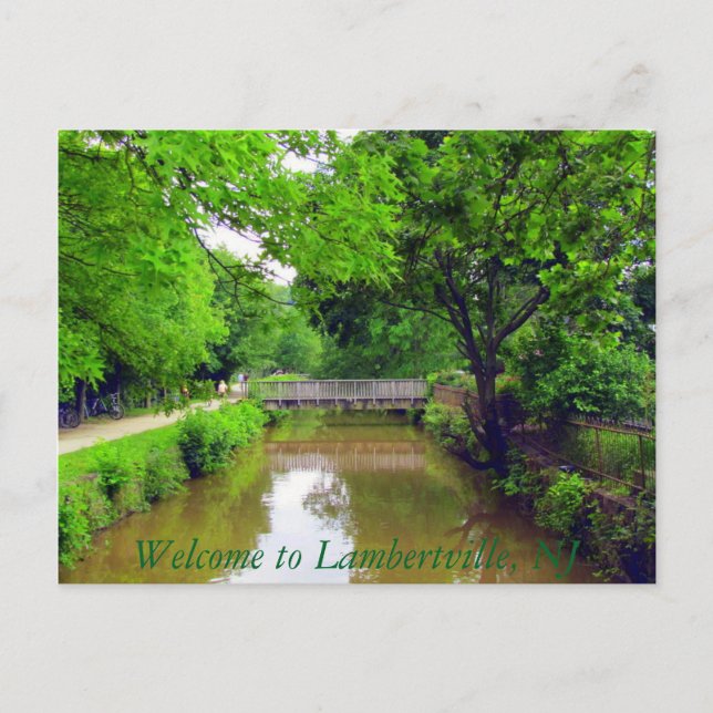 Carte postale Lambertville (Devant)