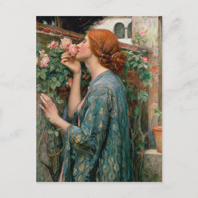Carte Postale L'âme du Rose, 1908 (Devant)