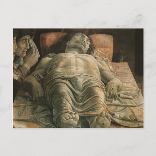 Carte Postale Lamentation du Christ par Andrea Mantegna (Devant)