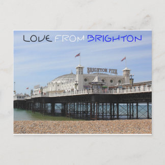 Carte Postale L'amour de Brighton