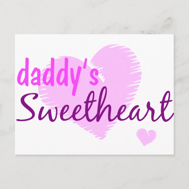 Carte Postale L'amour de papa (Devant)