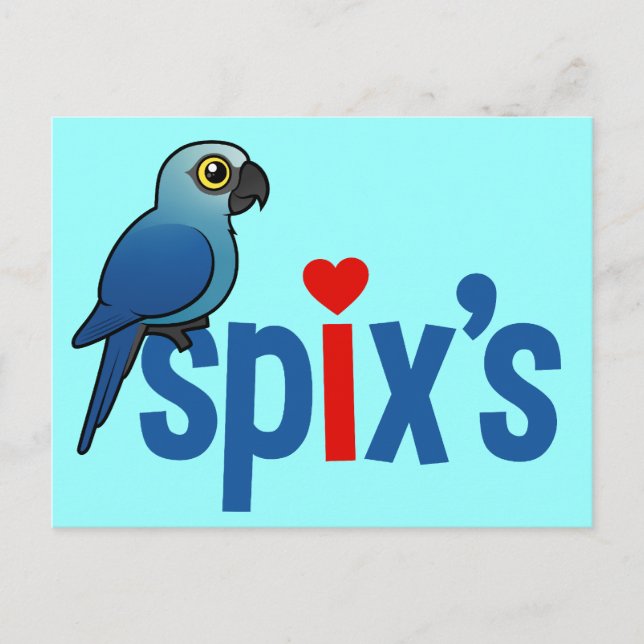 Carte Postale L'Amour de Spix (Devant)