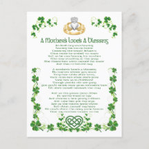 L'amour des mères irlandaises est une bénédiction