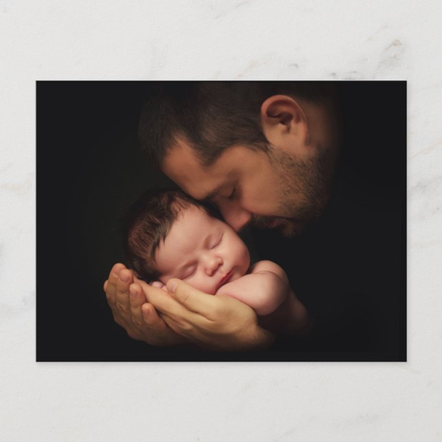 Carte Postale L'amour d'un père (Devant)