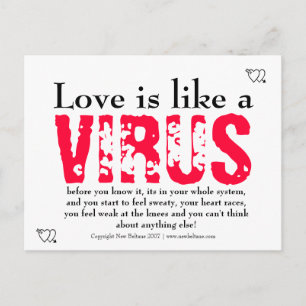 Carte Postale L'amour est comme
