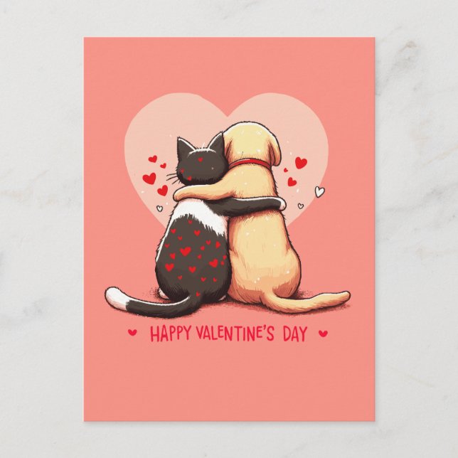 Carte Postale L'amour ne connaît pas de limites (Devant)