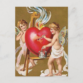 Carte Postale L'amour peint