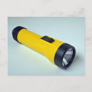 Carte Postale Lampe de poche unique