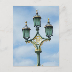 Carte Postale Lampes de rue