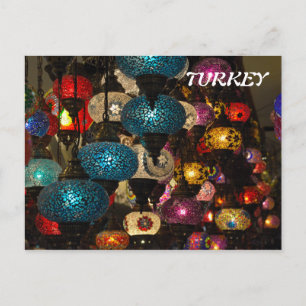Carte Postale Lampes turques traditionnelles