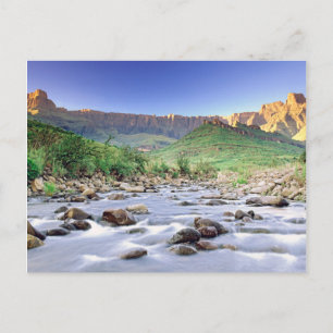 Carte Postale L'amphithéâtre et la rivière Tugela dans le Draken