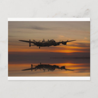 Carte Postale lancaster Bomber la ligne de la maison